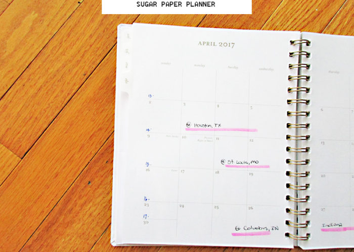 How I Use a Sugar Paper Planner as a Bullet Journal For Work