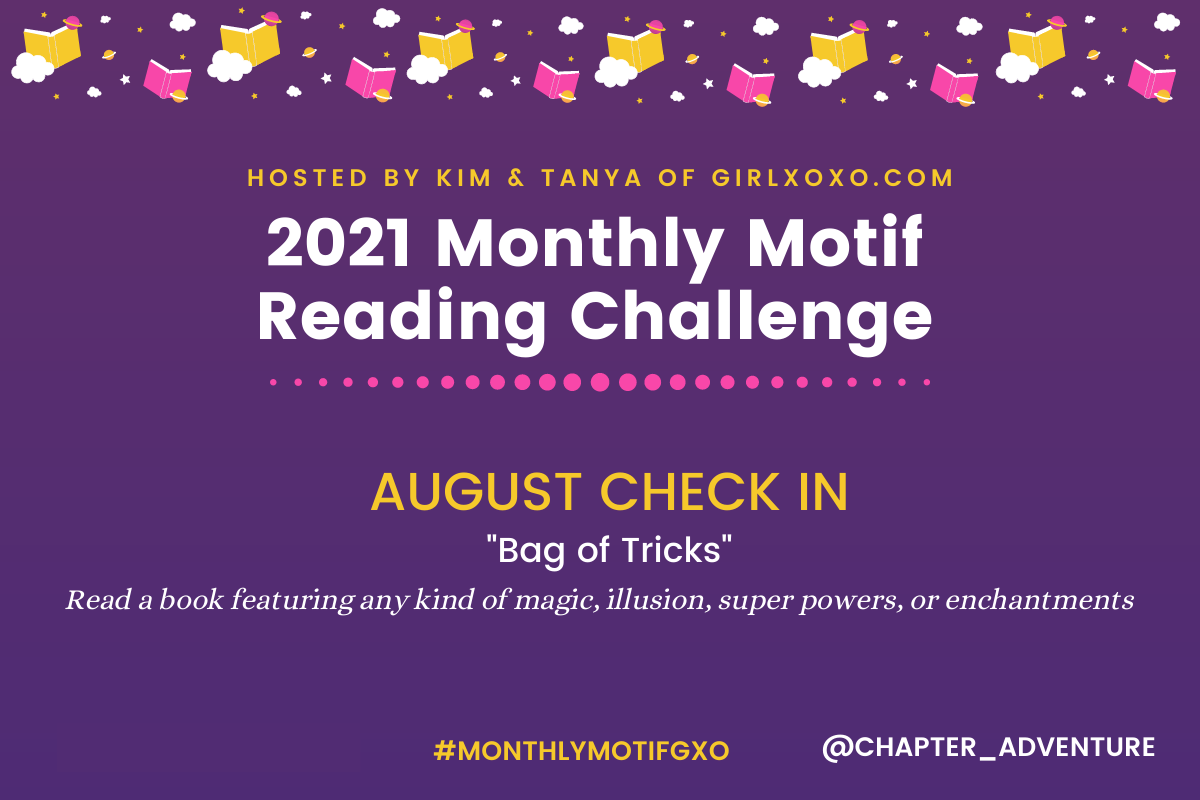 2021 Monthly Motif Reading Challenge [August Check-In]