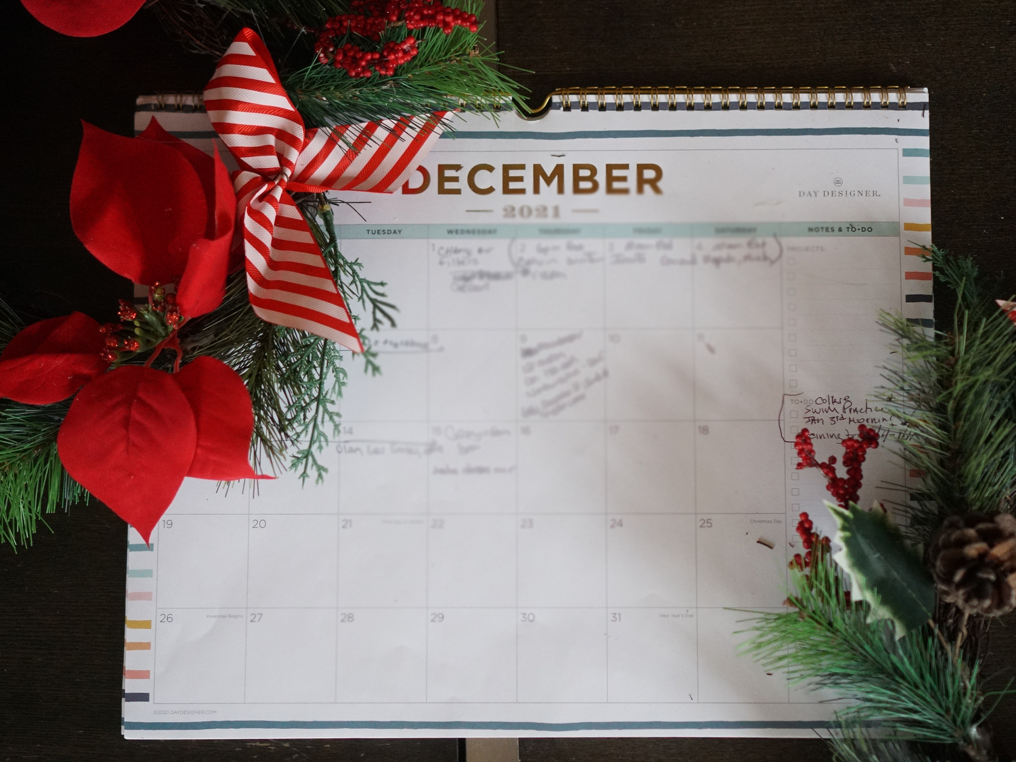 December 2021 Calendar